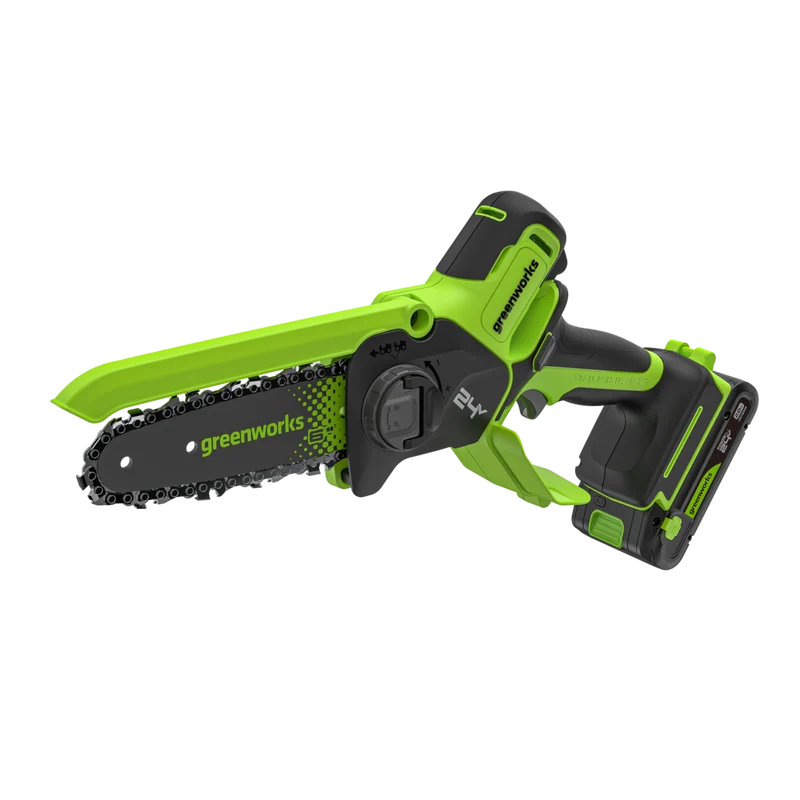 POWERALL 24V Mini-Kettensäge 15cm Gen. II - 2Ah Akku
