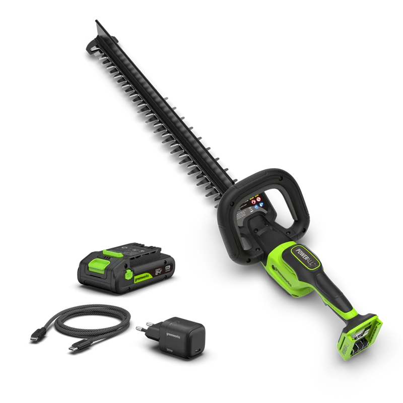 POWERALL 24V Heckenschere 61cm Gen. II – 2Ah Akku