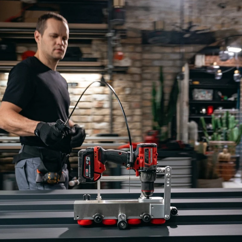 BUSCHMANN TOOLS - Fernbedienung Extension Kit für Double Falz Seamer – Mehr Kontrolle, mehr Effizienz