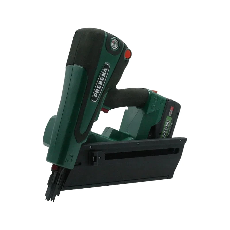 PREBENA - PKT-8-RKP100 Hybrid-Nagler | Akku Streifennagler für Rundkopf-Nägel 65–100 mm