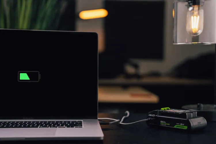 POWERALL 24V Starter Kit 2x 2Ah USB-C Akkus + 65W Ladegerät