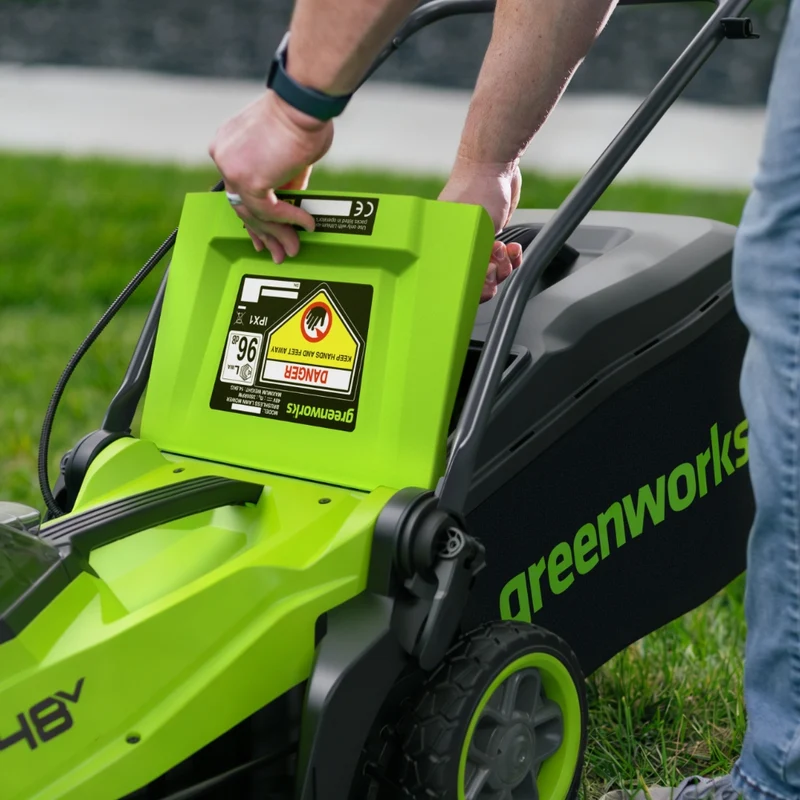 POWERALL 48V (24V x 2) Rasenmäher 36cm - Ohne Akku