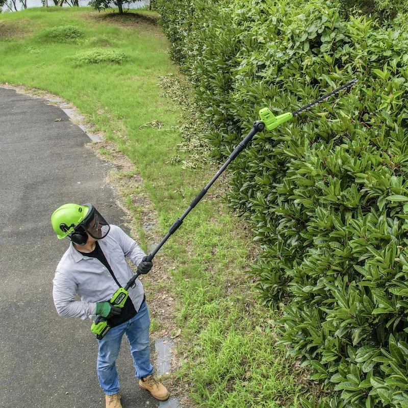 POWERALL 24V Stab-Heckenschere 51cm Gen. II - 2Ah Akku