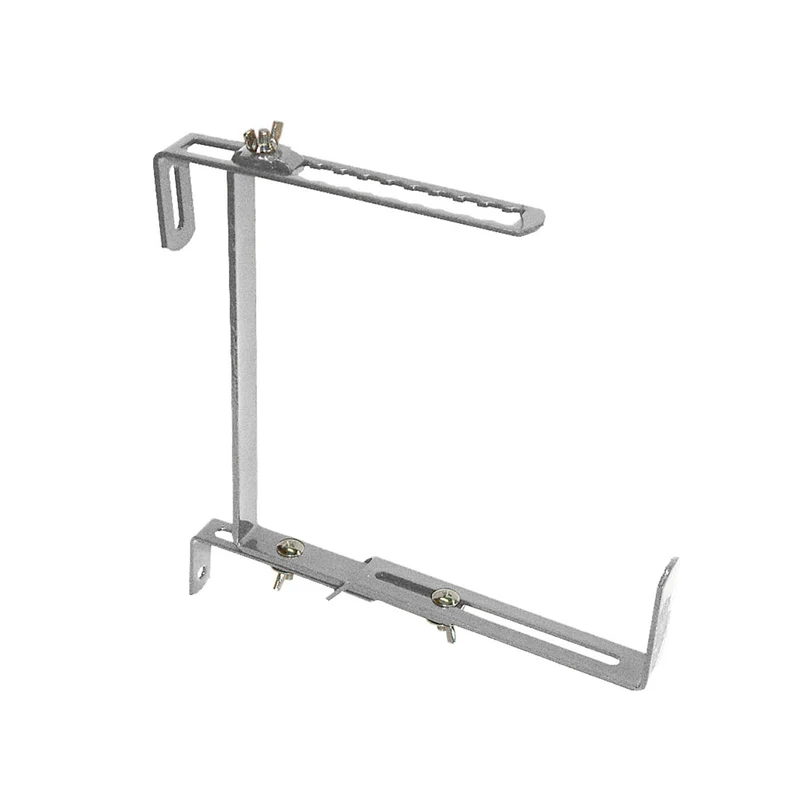 bellissa Blumenkastenhalter schwer, belastbar bis 30kg/Paar 3-fach verstellbar