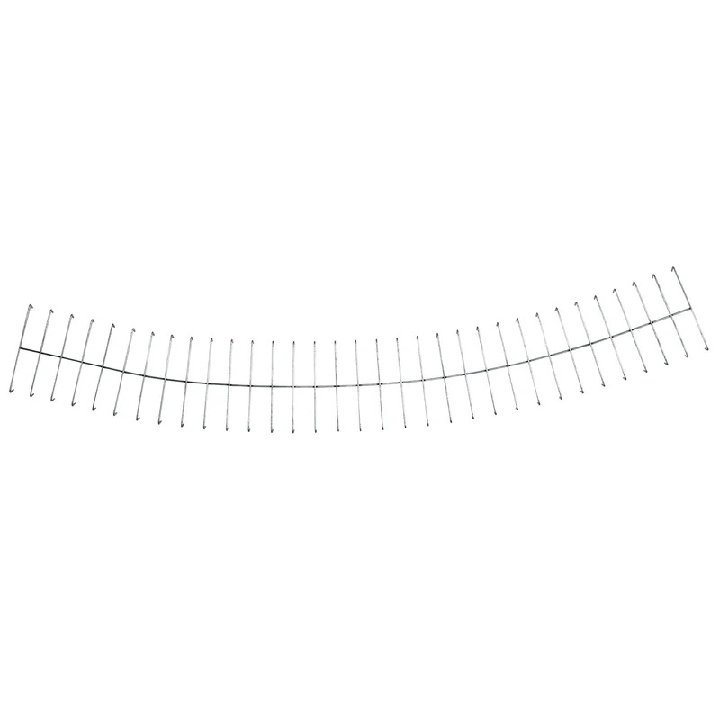 bellissa Abdeckgitter 4er Set 80x10 cm