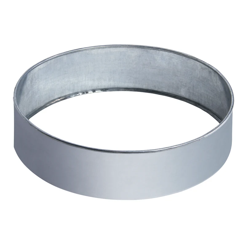bellissa Metallrandsieb mit Wechselgitter verz. Ø 39 cm Maschenweite 6 + 12 mm