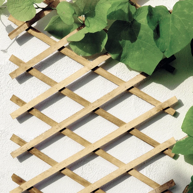bellissa Holz-Scherenspalier natur 310 cm x 90 cm