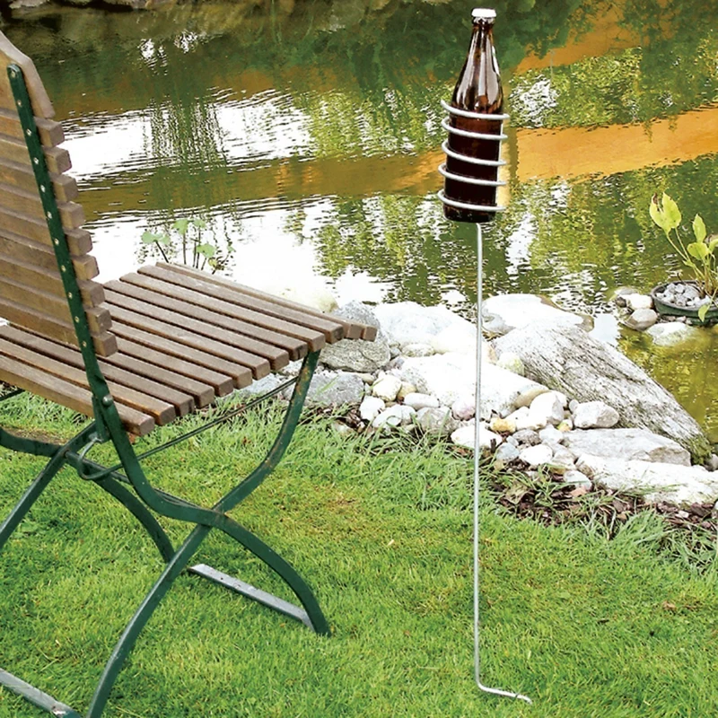bellissa Bierflaschenhalter/Getränkehalter 100 cm für Flaschen bis Ø 79 mm