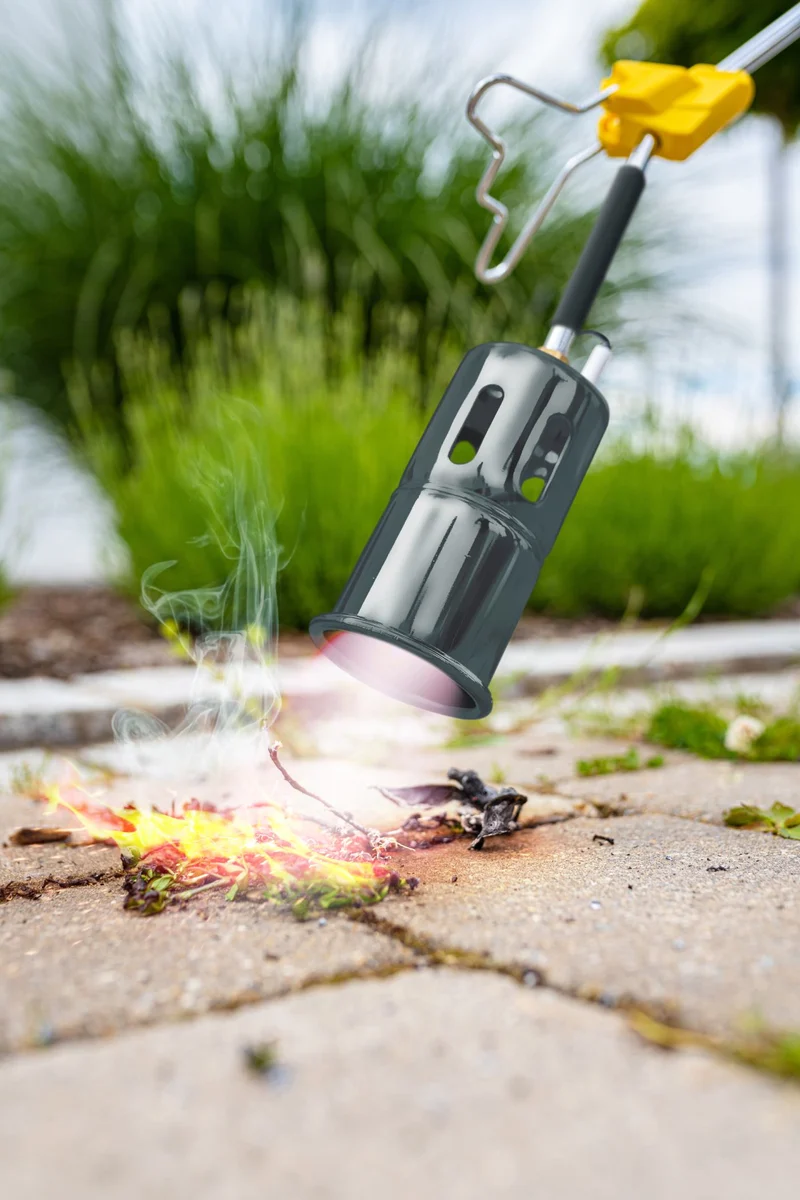 Thermoflamm Professional E+ Turbo Set – Komfortabler Unkrautbrenner für große Flächen