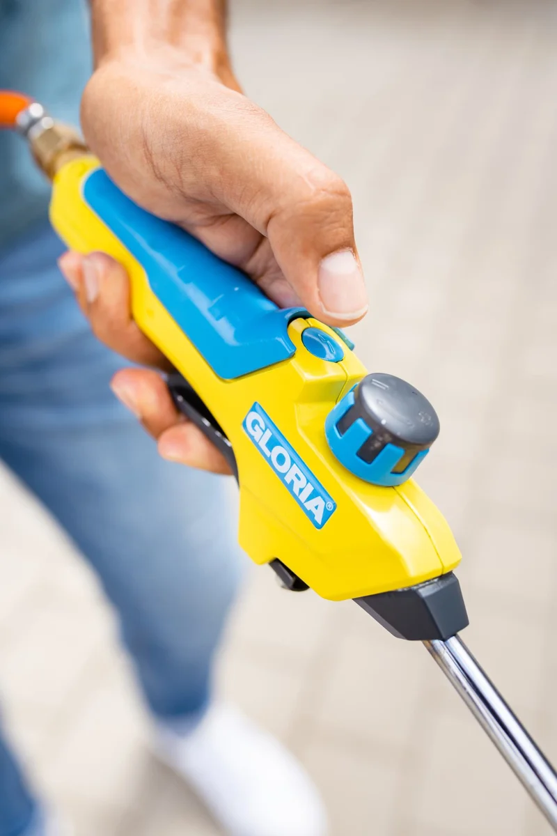 Thermoflamm Professional E+ Turbo Set – Komfortabler Unkrautbrenner für große Flächen