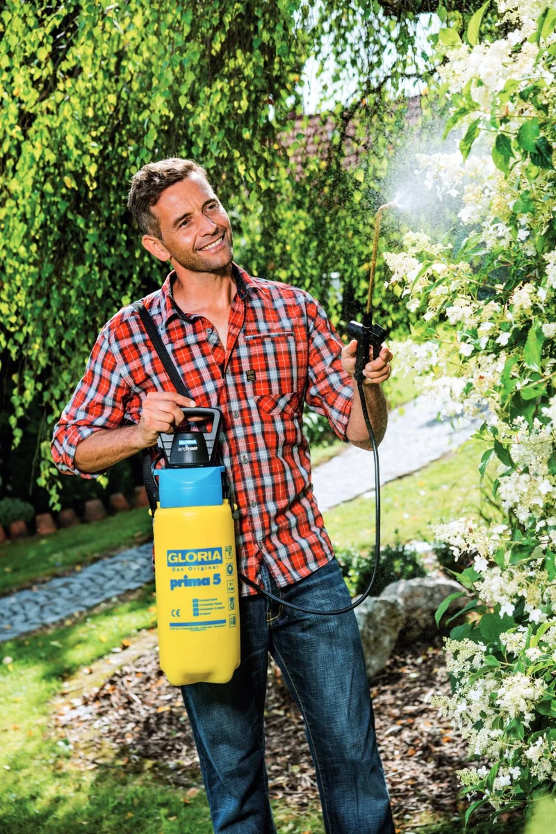 AutoPump Set – 5-Liter Drucksprüher mit integrierter Elektropumpe (automatisches Sprühen ohne manuelles Pumpen)