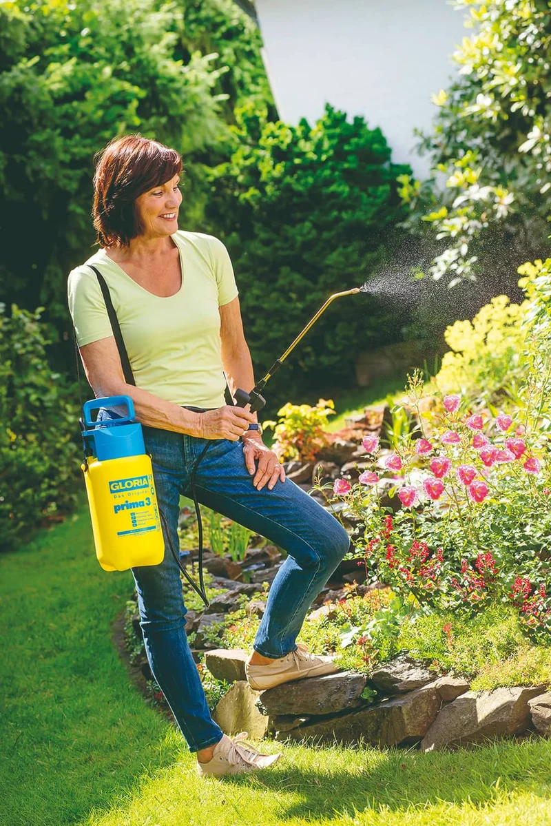 Drucksprühgerät prima 3 - Kompakte Gartenspritze für kleine Gärten
