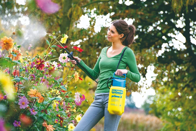 Drucksprühgerät prima 3 - Kompakte Gartenspritze für kleine Gärten