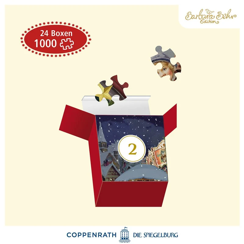 Puzzle-Adventskalender Weihnachtsladen