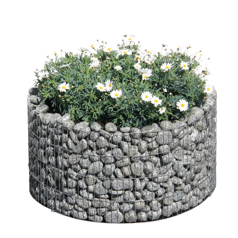 bellissa Hochbeet Basic rund inkl. Trennfolie Ø 81/67 H 40 cm