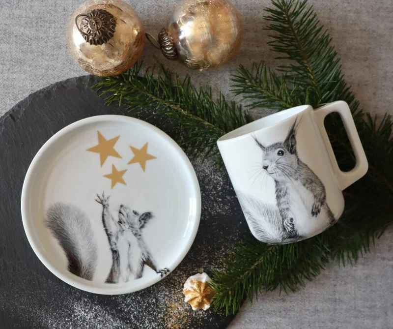 Becher Eichhörnchen