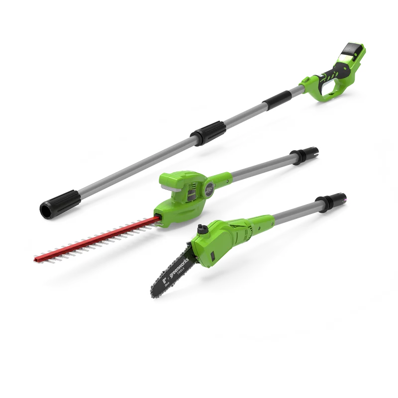 POWERALL 24V Hochentaster & Stab-Heckenschere - 2Ah Akku