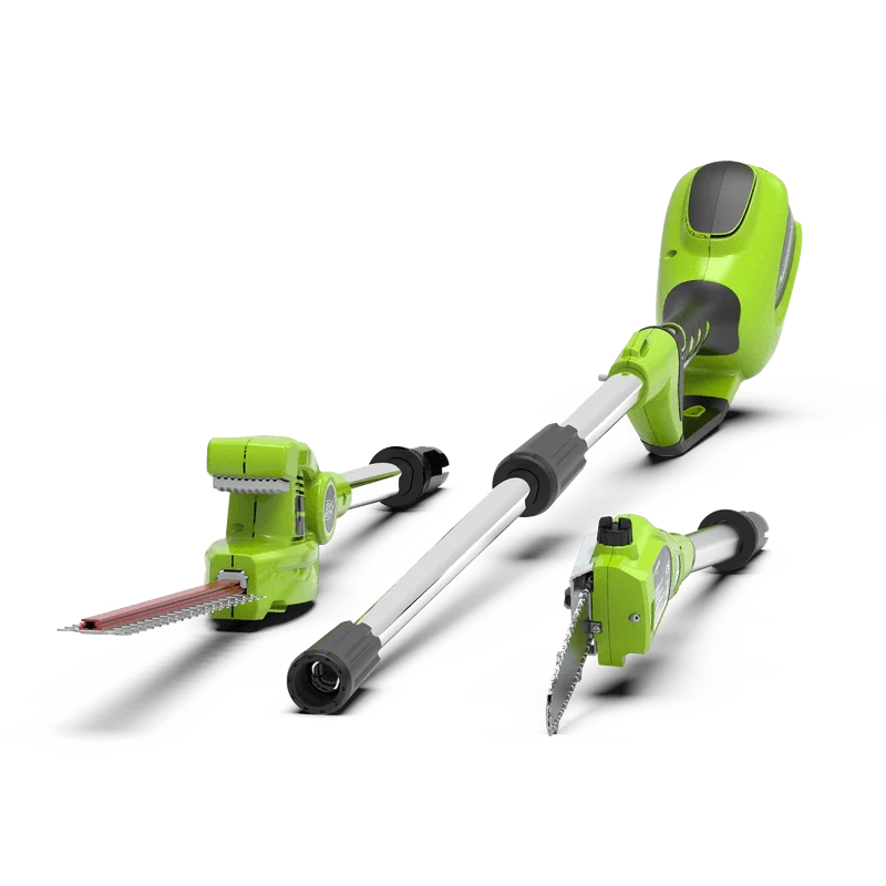 40V Hochentaster & Stab-Heckenschere - 2Ah Akku