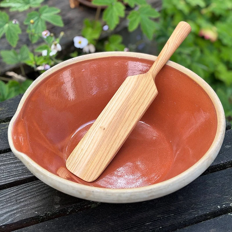 Kochpaddel (Küchenhelfer) aus Kirschholz