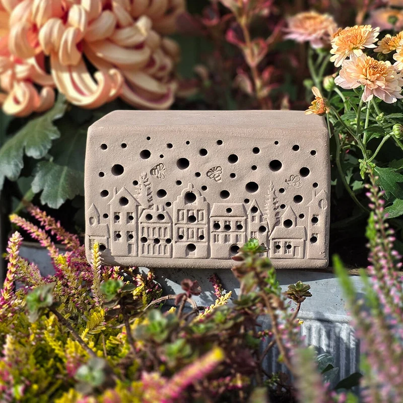 Bienenstein "Bienen über der Stadt"