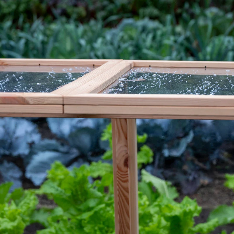 Tomatenhaus aus Holz