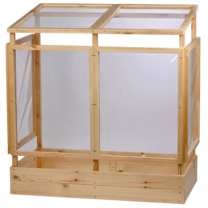 Tomatenhaus aus Holz