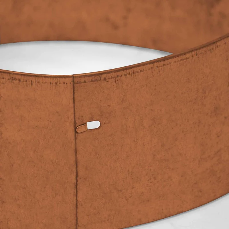 bellissa Rasenkante Kreis Ø40 cm H 13 cm corten