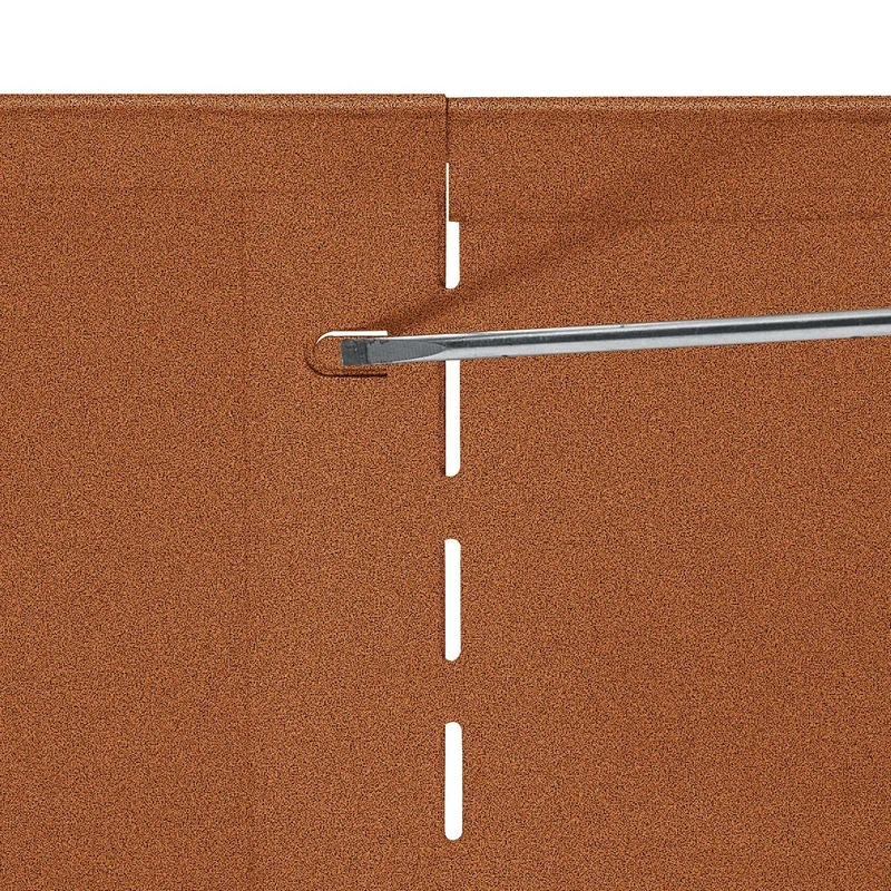 bellissa Rasenkante corten 118x13 cm, Nutzlänge 115 cm