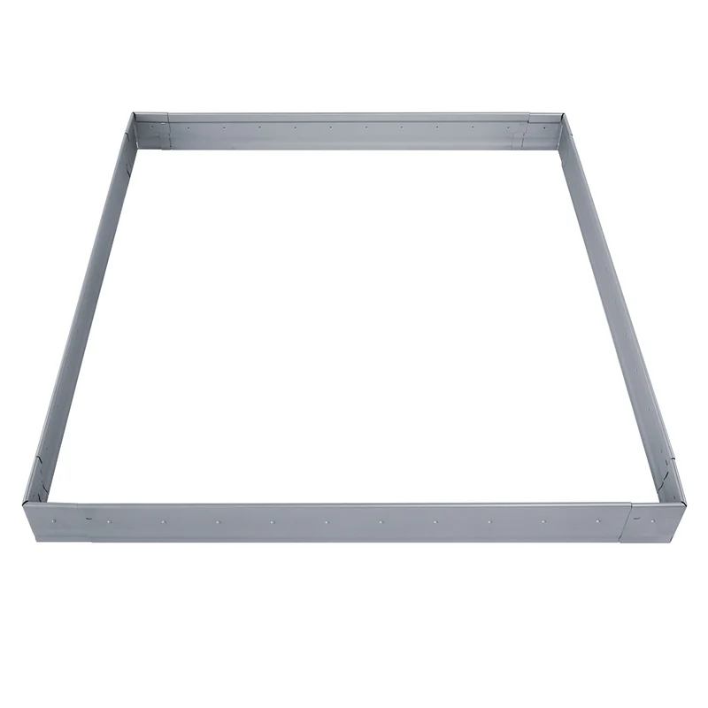 bellissa Eckteil zu Beeteinfassung Pro 20; L 13 x B 10 x H 20 cm, 1 mm verzinkter Stahl