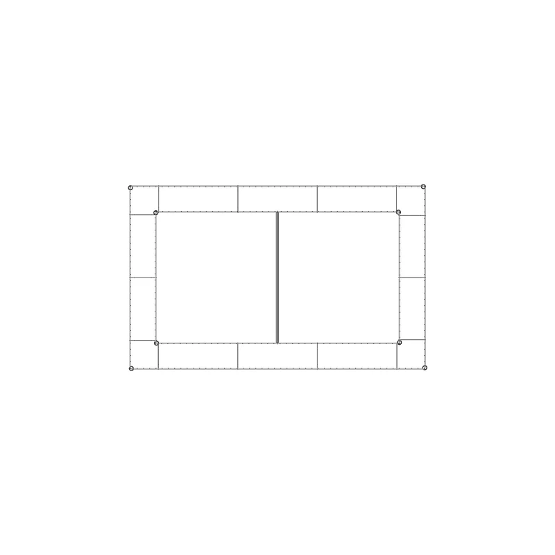 bellissa Hochbeet "premium" eckig inkl. Trennfolie 120x75xH=100 cm
