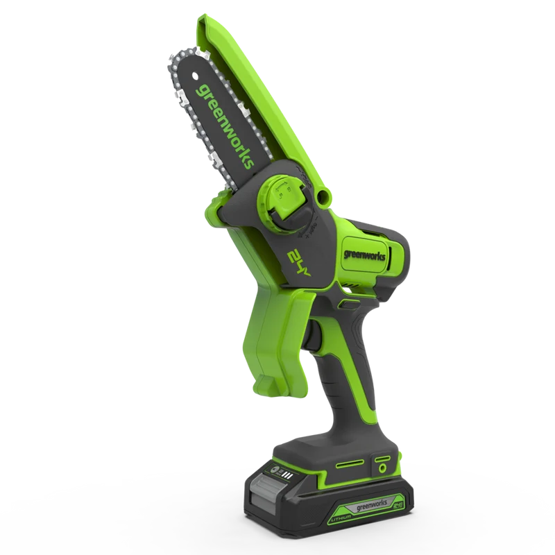POWERALL 24V Mini-Kettensäge 10cm - 2Ah Akku