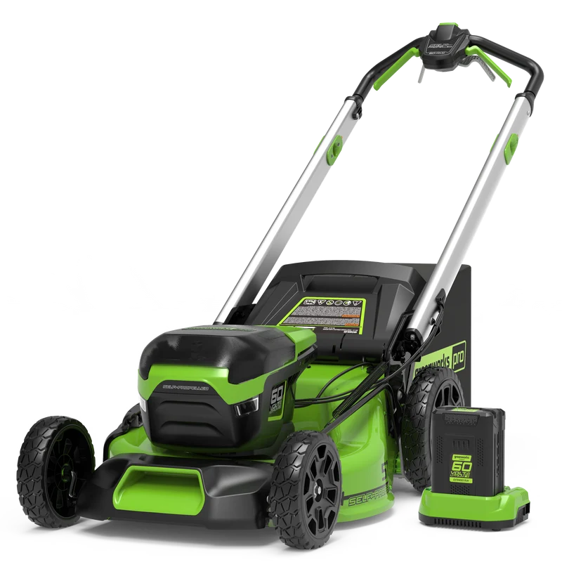 60V Rasenmäher 51cm mit Radantrieb - 4Ah Akku
