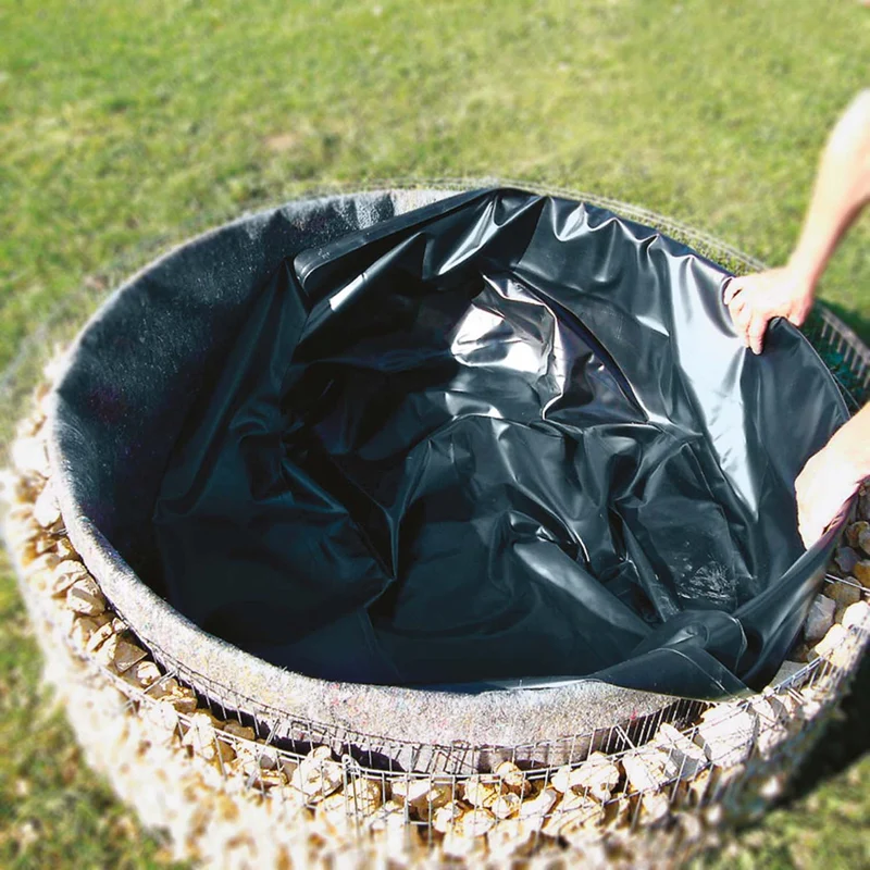 bellissa Folieneinsatz Ø126cm H: 49cm 0,5mm - für bellissa Hochteich 95577 (Ersatzteil)