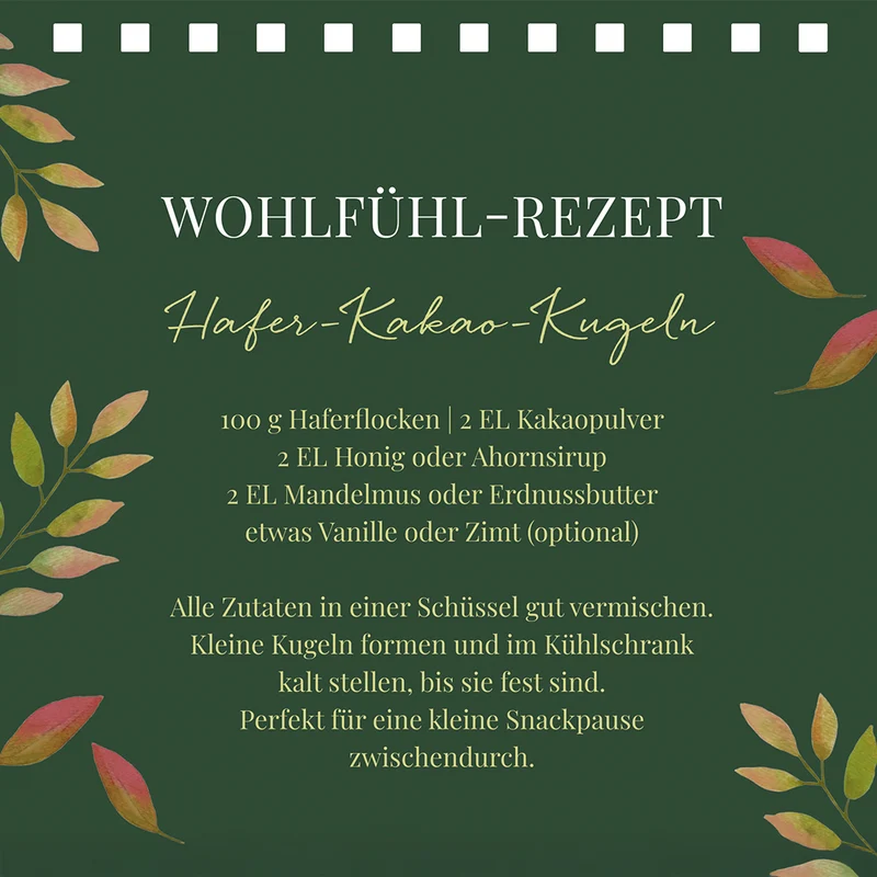 Spiralaufsteller "In der Ruhe liegt das Glück"