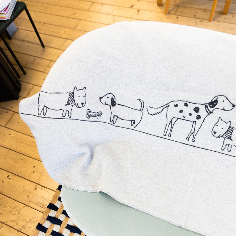 Sofadecke Hunde