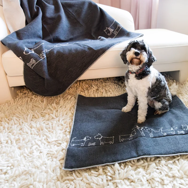 Sofadecke Hunde