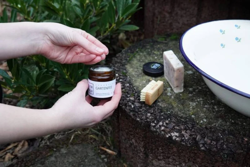 Pflegeset für Gartenhände