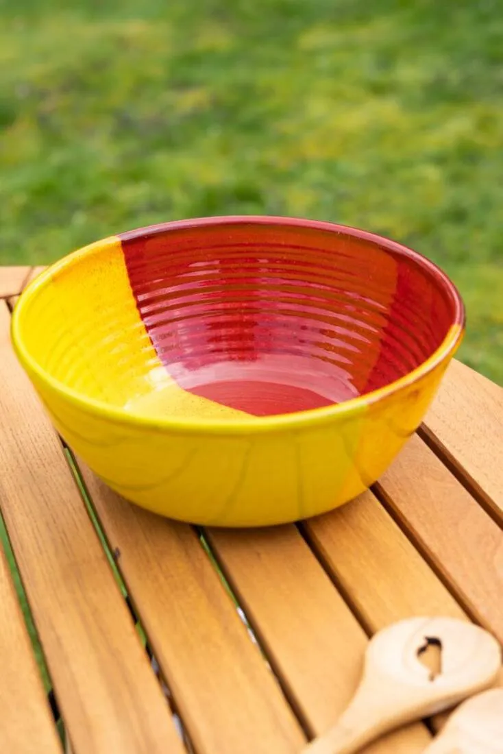 Salatschüssel Sonne