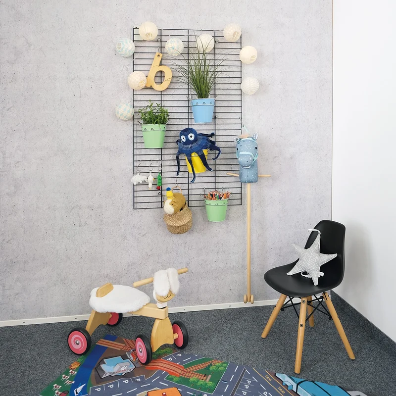 Wandgarten FERMO Gitter & Befestigungs Set