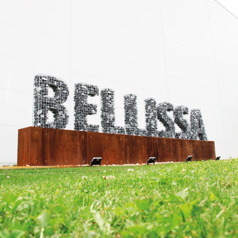 bellissa Buchstabengabione X 100x85x21 cm