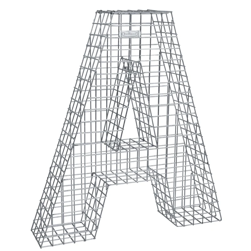 bellissa Buchstabengabione A 100x90x21 cm