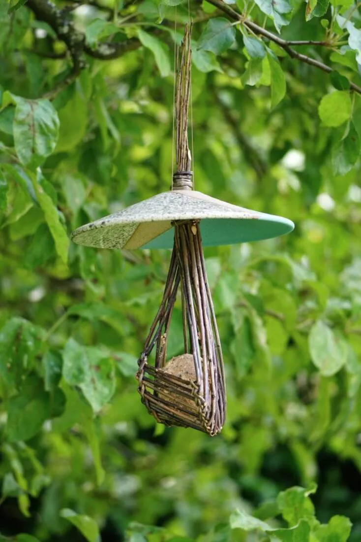 Meisenknödelhalter mit Dach