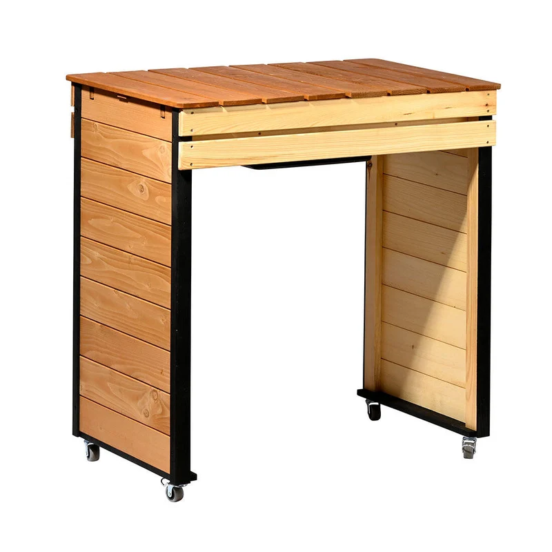 Gartenarbeitstisch mit Rollen