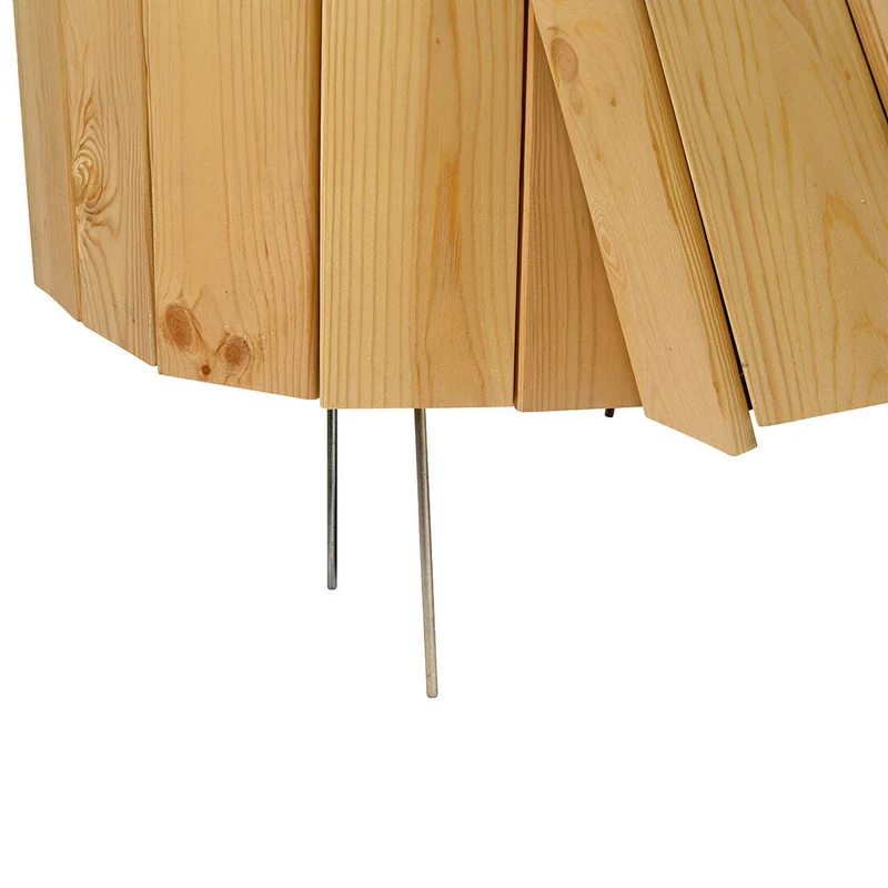 Kräuterspirale aus Kiefernholz