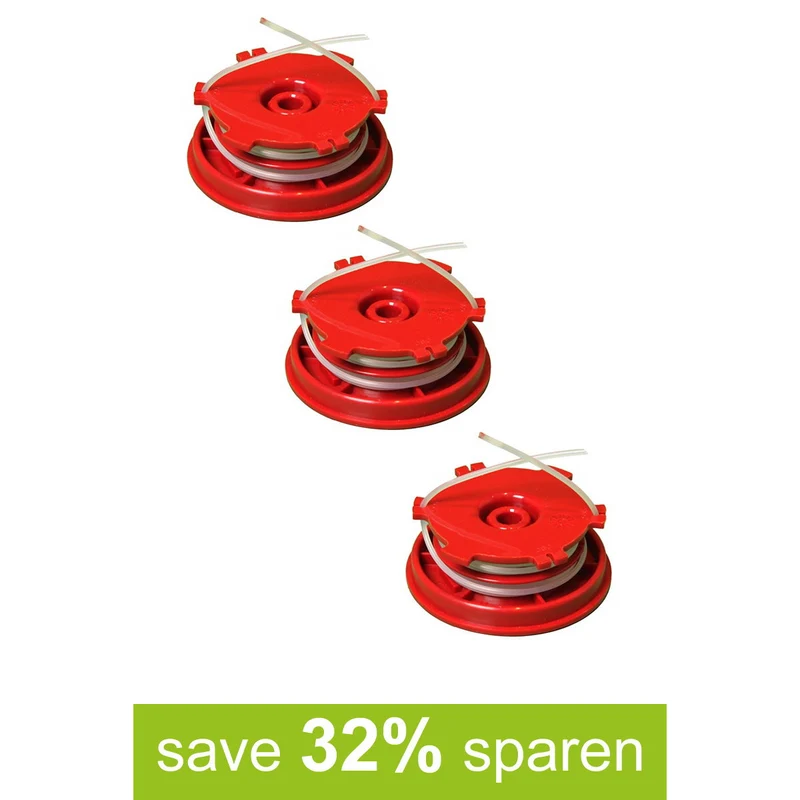 Fadenspule DA-F12 – 3er-Set, 2 x 2,5 m / 2,2 mm