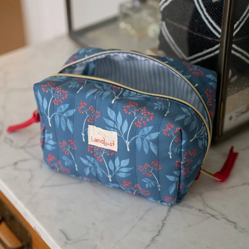 Kosmetiktasche Blume
