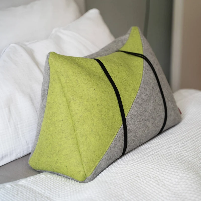 Lesekissen Kiwi/Grau