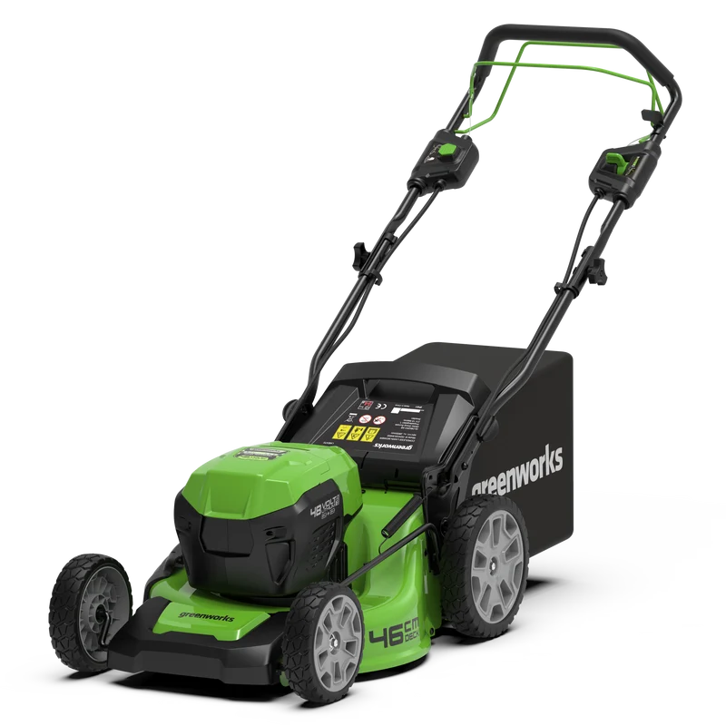 POWERALL 48V (24V x 2) Rasenmäher 46cm mit Radantrieb - Ohne Akku