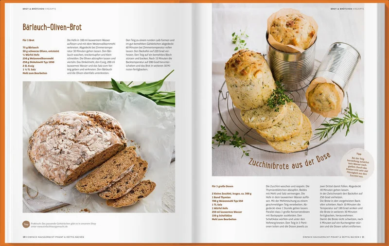 Einfach Hausgemacht: Pikant & deftig backen - Das Rezeptbuch