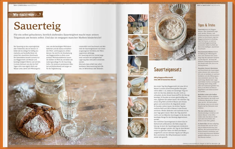 Einfach Hausgemacht: Pikant & deftig backen - Das Rezeptbuch